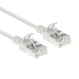 ACT CAT6A U-FTP Patch Cable 10m White