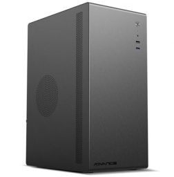 Advance Számítógépház - OPTIMA Black (MicroATX, USB2.0+USB3.0, fekete)