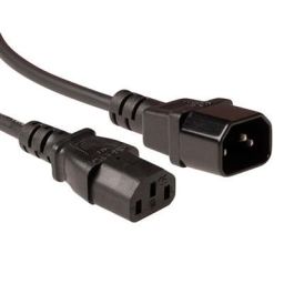 ACT Powercord LSZH C13 - C14 1,8m Black