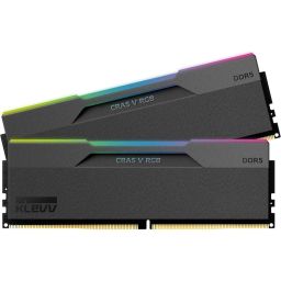 Klevv 64GB DDR5 6400MHz Kit(2x32GB) Cras V RGB Obsidian Black