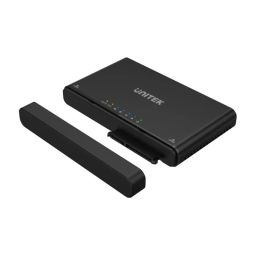 Unitek SolidForce+ USB-C to PCIe/NVMe M.2 SSD Enclosure plus SATA III Adapter with Offline Clone