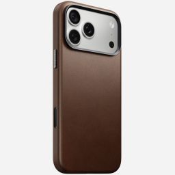 Nomad Traditional Leather Case for iPhone 18 Pro Max/17 Pro Max Brown