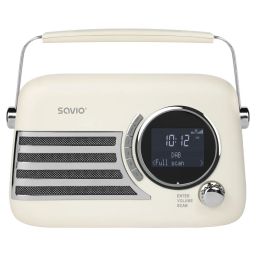 Savio RS-04 Portable Radio DAB+ White