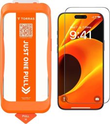 Torras GlassGo Install Master Screen Protector for iPhone 17 Pro Clear