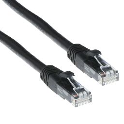 ACT CAT6 U-UTP Patch Cable 20m Black