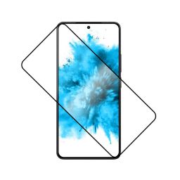 FIXED Teljes képernyős 2,5D-s edzett üvegfólia POCO F7 Ultra, black telefonhoz