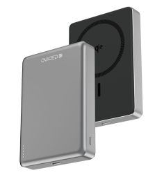 Dviced Qi2 Ultrathin MagSafe 10000mAh Powerbank Black/Grey