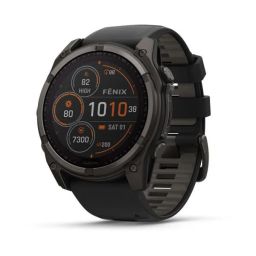 Garmin fenix 8 51mm Solarb Graphite/Titan Silicone Band