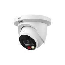 Dahua IPC-HDW2449TM-S-IL-0280B kültéri, 4MP, WizSense, fix 2,8mm, IR/Láthatófény 30m, FullColor, Hibrid megvilágítású IP turret kamera