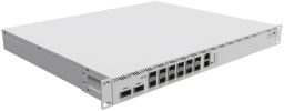 LAN/WIFI MikroTik 2216-1G-12XS-2XQ core router, 12xSFP28 25G, 2xQSFP28 100Gbit, 1xRJ45Gbit port, redundáns táp
