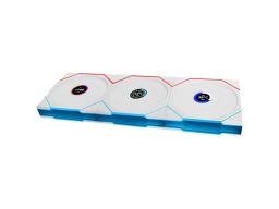 Ventilátor Lian Li UNI FAN TL-LCD Wireless ventilátor, 3db-os,fordított légáramlás, 120mm, fehér