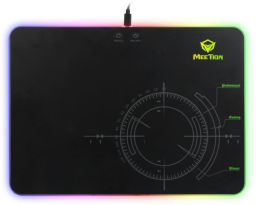 Meetion MT-P010 fekete RGB Gamer egérpad