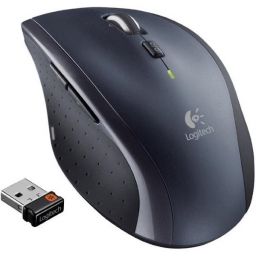 Logitech M705 Vezeték nélküli, Lézer, Szénszürke