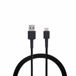 Mi Braided USB Type-C kábel 100cm - FEKETE