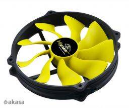 Akasa Viper 140mm PWM Black/Yellow