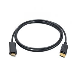 Akyga AK-AV-05 HDMI / DisplayPort 1,8m cable Black
