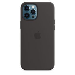 Apple iPhone 12 Pro Max Silicone Case with MagSafe Black