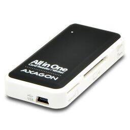 AXAGON CRE-X1 External 5-slot CardReader Black/White
