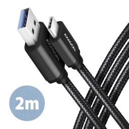 AXAGON SPEED USB-C <> USB-A 3.2 Gen 1 kabel 2 m