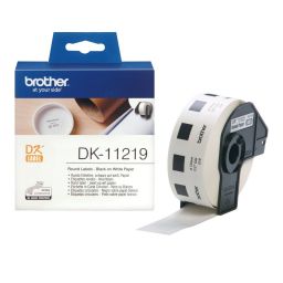 Brother DK-11219 elővágott öntapadós címke 400db/tekercs 29mm x 90mm White