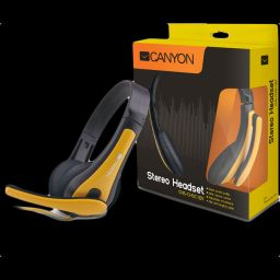 Canyon CNS-CHSC1BY Headset Black/Yellow
