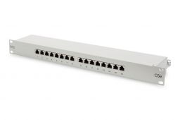 Digitus CAT 5e, Class D Patch Panel, shielded, 16-port