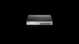 D-Link DGS-1008MP 8-Port Desktop Gigabit Max PoE Switch