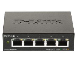 D-Link DGS-1100-05V2 5-Port Gigabit Smart Managed Switch