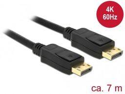 DeLock Displayport 1.2 male > Displayport male 4K 60 Hz 7m Cable 