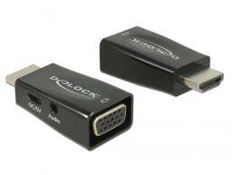 DeLock HDMI-A male > VGA female with Audio Adapter 