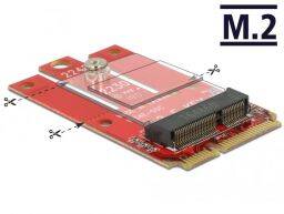 DeLock Mini PCIe > M.2 Key E slot Adapter 