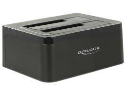 DeLock SATA to USB3.0 Dual Dockingstation klónozási funkcióval