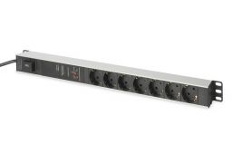Digitus Aluminium PDU, Rackmountable, frequency filter