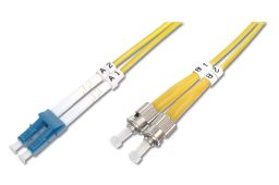 Digitus FO patch cord, duplex, LC to ST