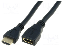 Digitus HDMI 1.4, High Speed + Ethernet hosszabbító 3 m 