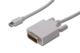 Assmann DisplayPort adapter cable, mini DP - DVI(24+1)