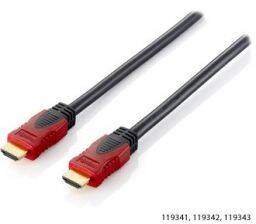 EQuip HDMI - HDMI 1.4 3m aranyozott kábel