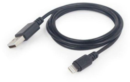 Gembird USB 2.0 A - Lightning M / M adatkábel 2m fekete