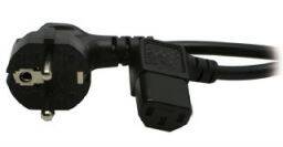 Kolink Hálózati tápkábel 1,8m 90°