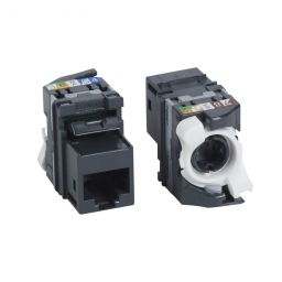 Legrand RJ45 Keystone port Cat5e árnyékolatlan (UTP) LCS2 gyorscsatlakozós 180° 100MHz 1xGigabit