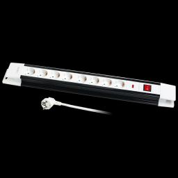 Logilink LPS207 8-as csatlakozó elosztó kapcsolóval 3m Black/White