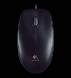 Logitech B100 Optical USB Mouse Black