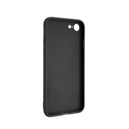 FIXED Rubber back cover Story for Apple iPhone 7/8/SE (2020), black