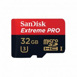 Sandisk 32GB microSDHC Extreme Pro A1 C10 V30 UHS-I adapter nélkül