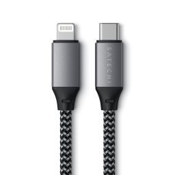 Satechi USB-C to Lightning Short Cable 25cm - Space Gray