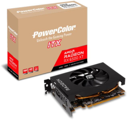 PowerColor AMD RX 6500 XT 4GB GDDR6 AXRX 6500XT 4GBD6-DH