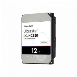 Western Digital 12TB 7200rpm SATA-600 256MB Ultrastar DC HC520 HUH721212ALE604 