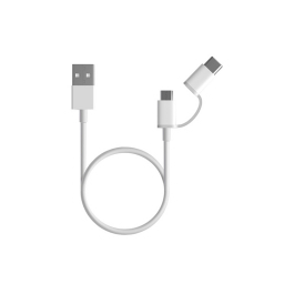 Xiaomi Mi 2-in-1 USB kábel (Micro USB -> Type C) 30cm