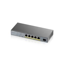 ZyXEL GS1350-6HP 5-port GbE Smart Managed PoE Switch with GbE Uplink 