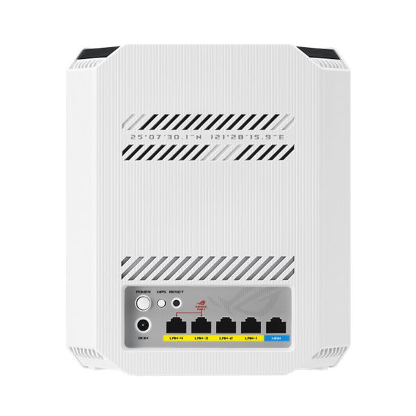 ASUS Wireless Router Dual Band BE7200 1xWAN(2.5Gbps) + 4xLAN(2.5Gbps), ROG STRIX GS-BE7200